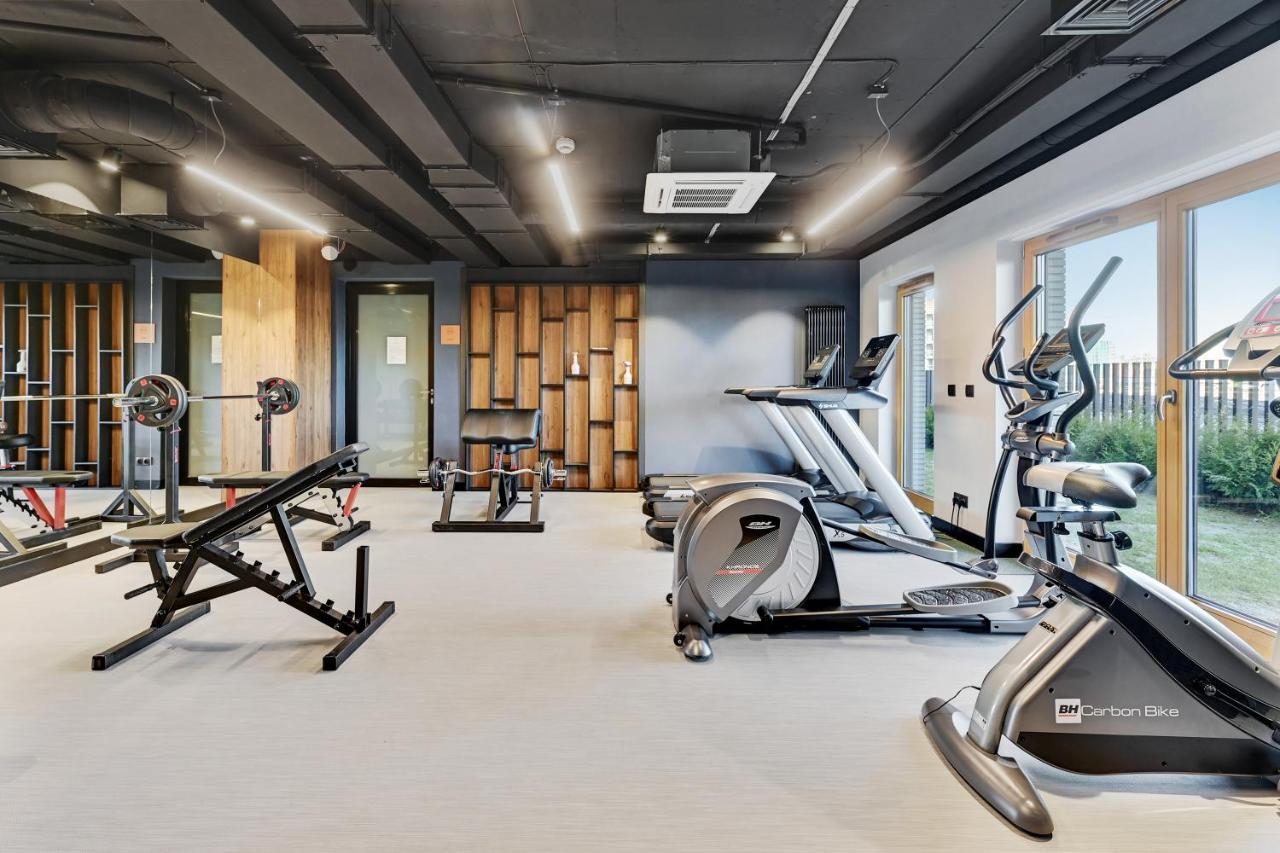 Nadmotlawie Riverside - Gym & Free Parking By Downtown Apartments グダニスク エクステリア 写真