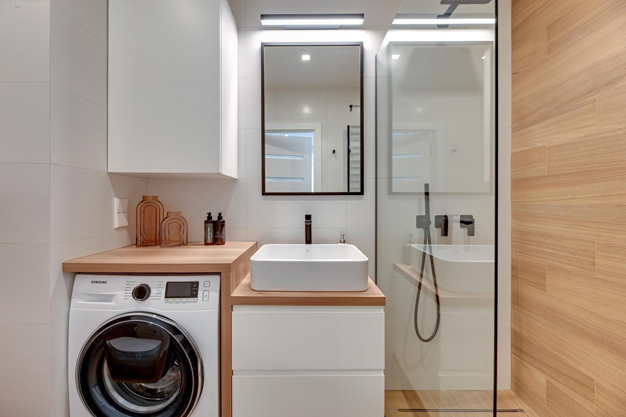 Nadmotlawie Riverside - Gym & Free Parking By Downtown Apartments グダニスク 部屋 写真