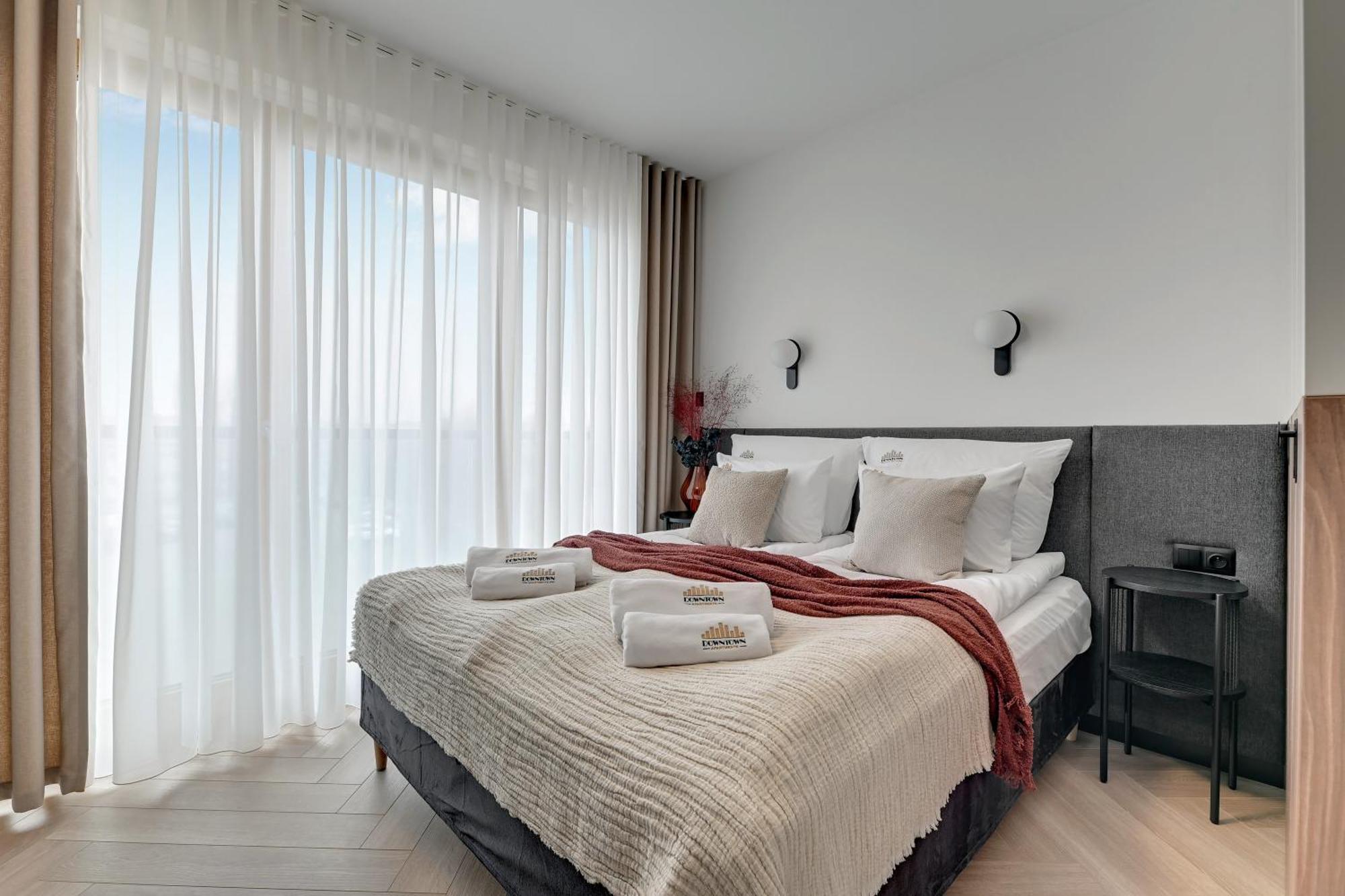 Nadmotlawie Riverside - Gym & Free Parking By Downtown Apartments グダニスク 部屋 写真
