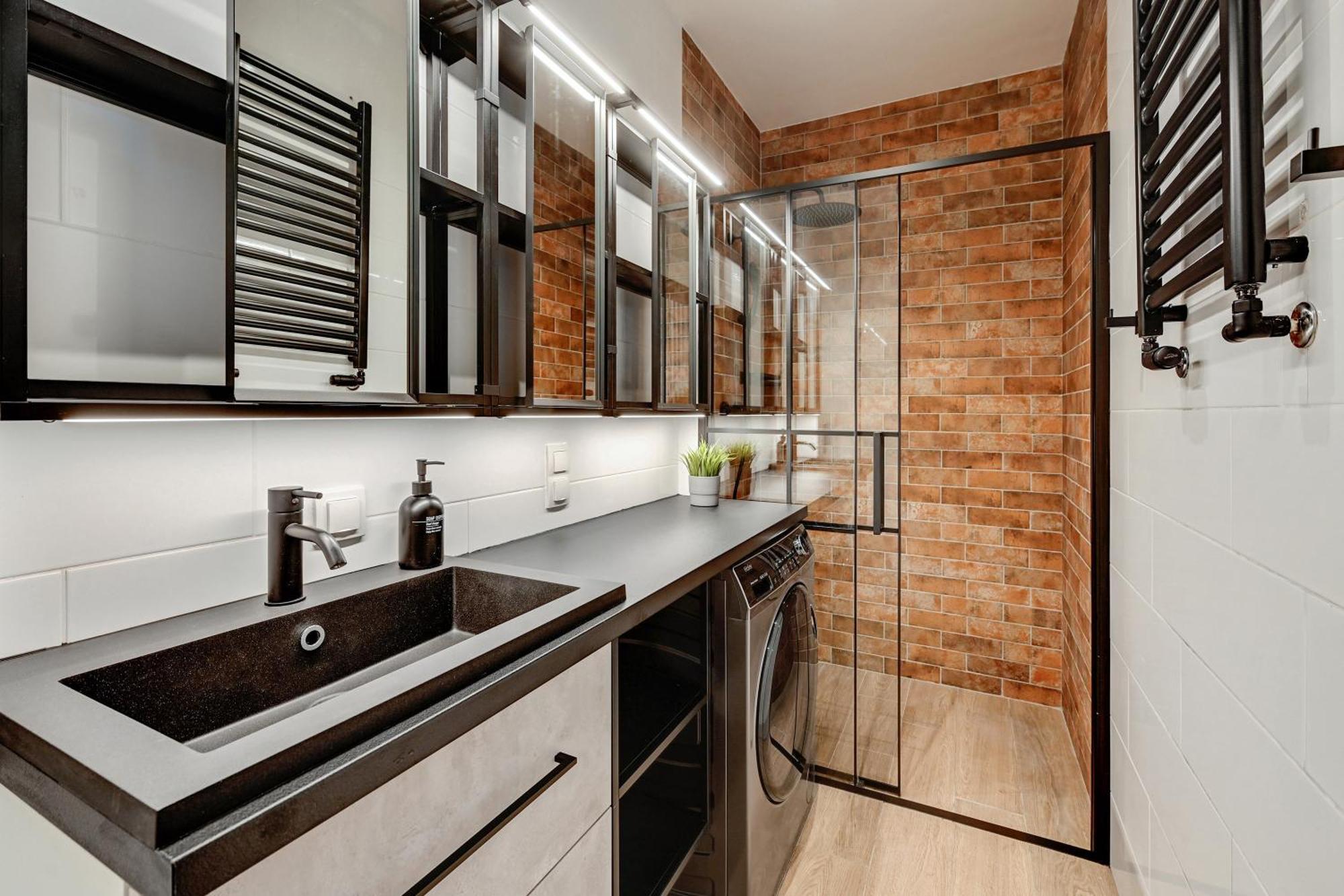 Nadmotlawie Riverside - Gym & Free Parking By Downtown Apartments グダニスク 部屋 写真