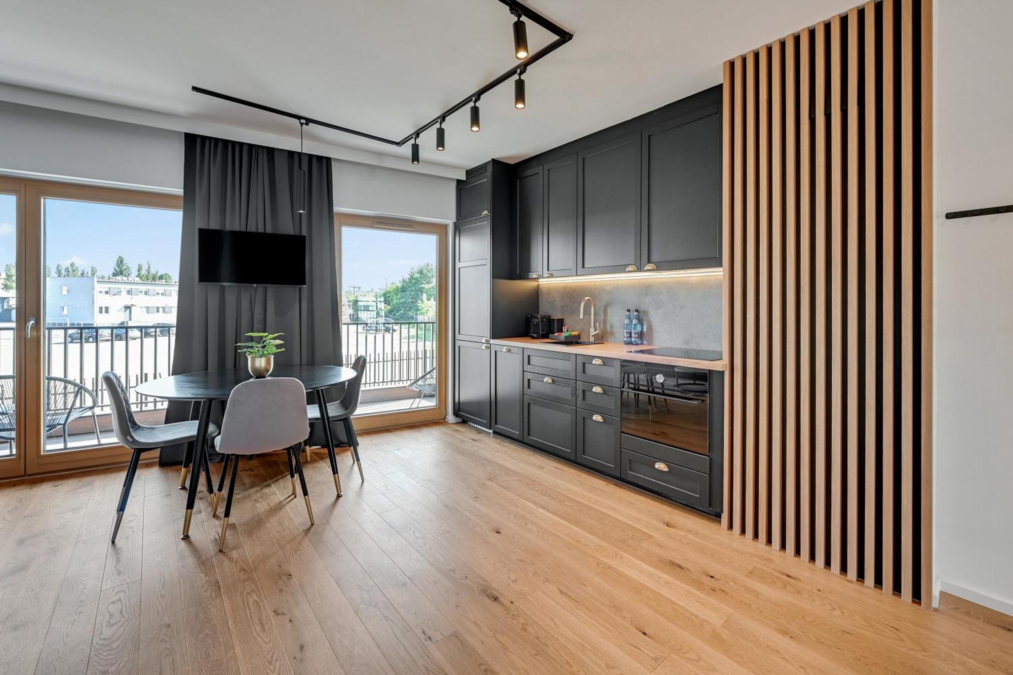 Nadmotlawie Riverside - Gym & Free Parking By Downtown Apartments グダニスク 部屋 写真